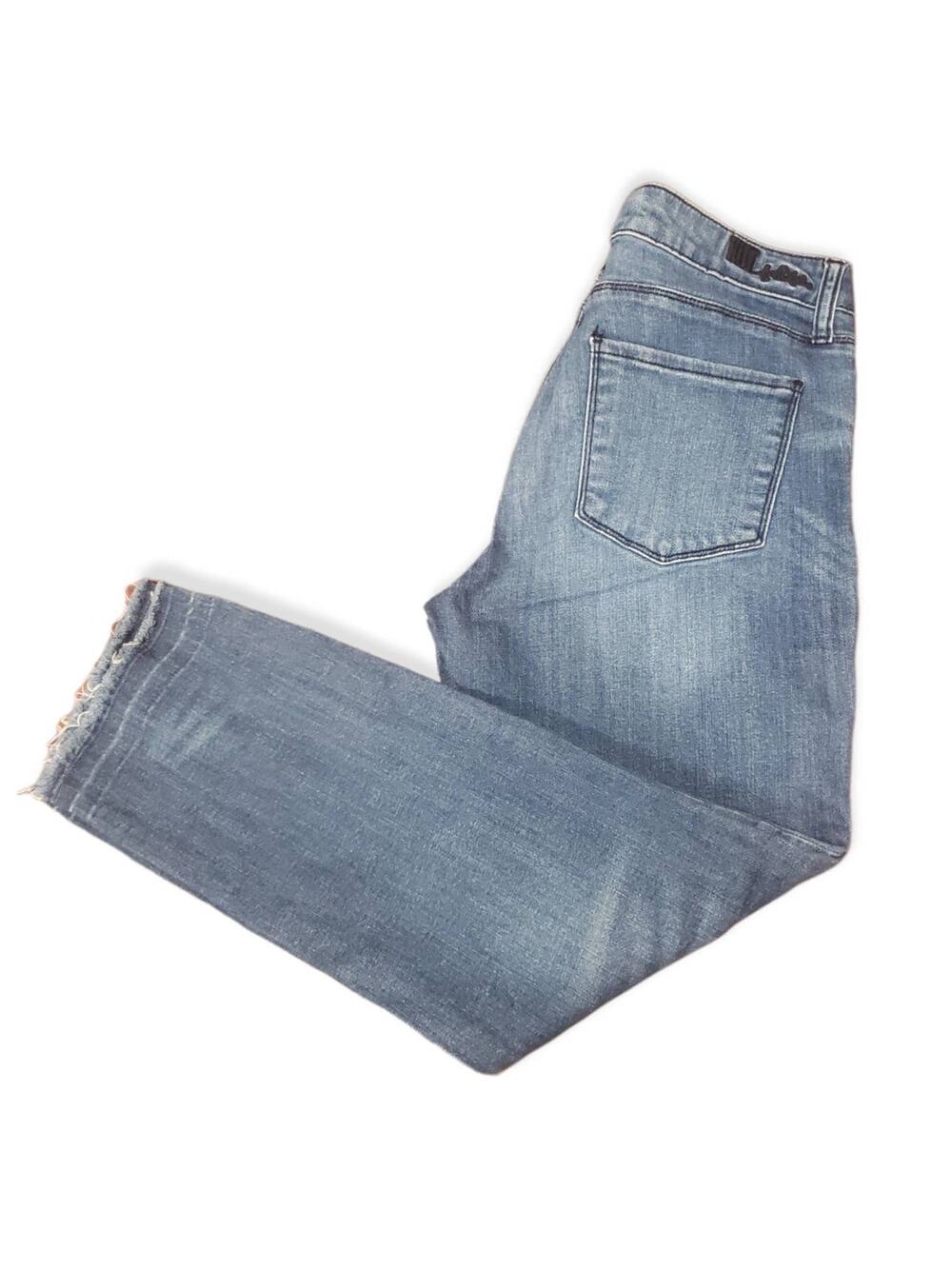 KUT from The Kloth Straight Leg Light Washed Denim Blue Jeans - Women's Size 8